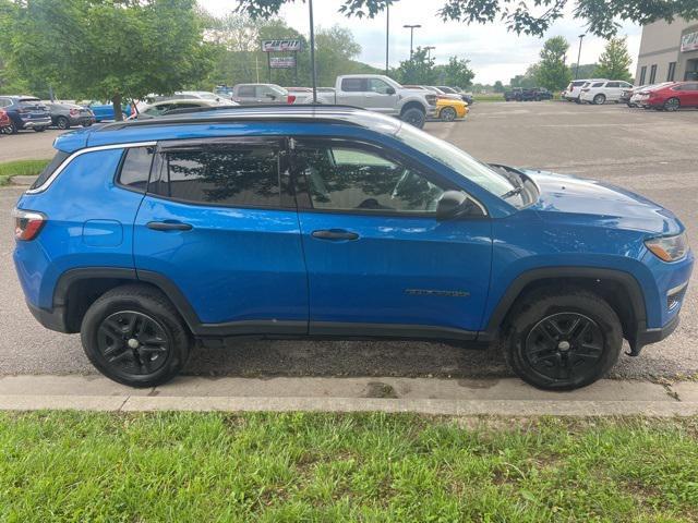 used 2021 Jeep Compass car, priced at $17,998