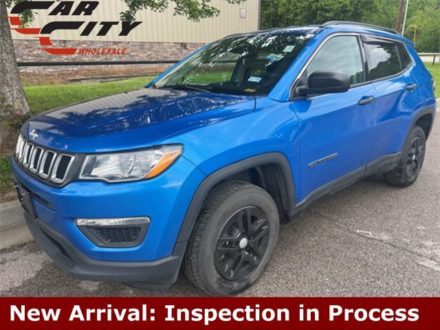 used 2021 Jeep Compass car, priced at $17,998