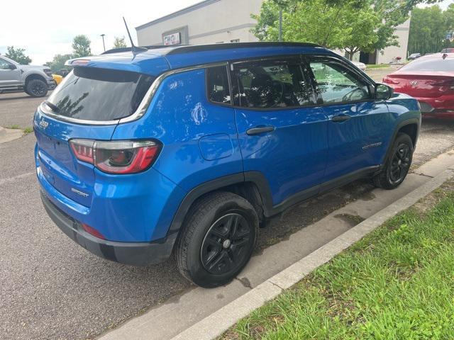 used 2021 Jeep Compass car, priced at $17,998