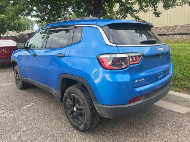 used 2021 Jeep Compass car, priced at $17,998