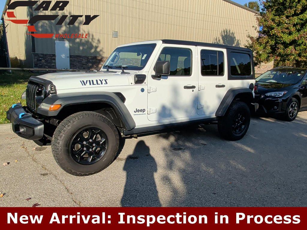used 2023 Jeep Wrangler 4xe car, priced at $27,610