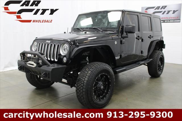 used 2016 Jeep Wrangler Unlimited car, priced at $18,952