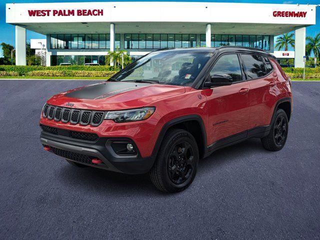 used 2023 Jeep Compass car, priced at $19,488