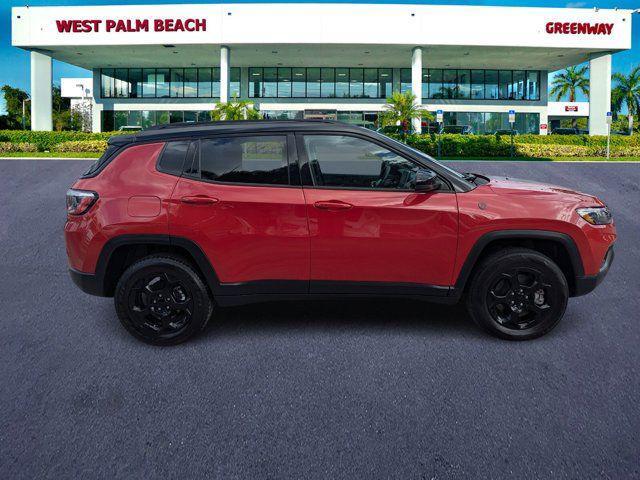 used 2023 Jeep Compass car, priced at $19,488