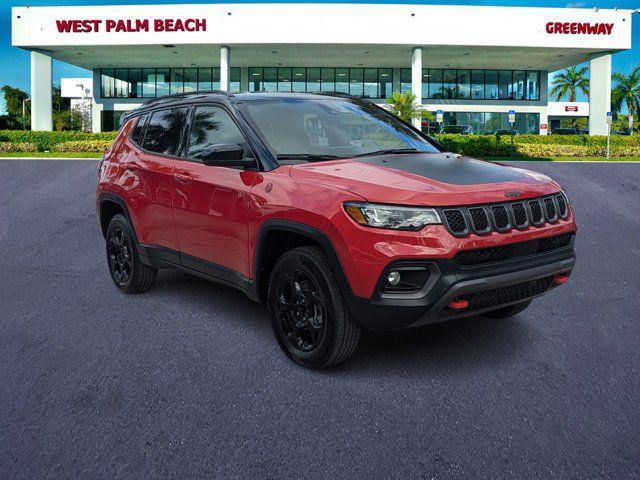 used 2023 Jeep Compass car, priced at $19,488