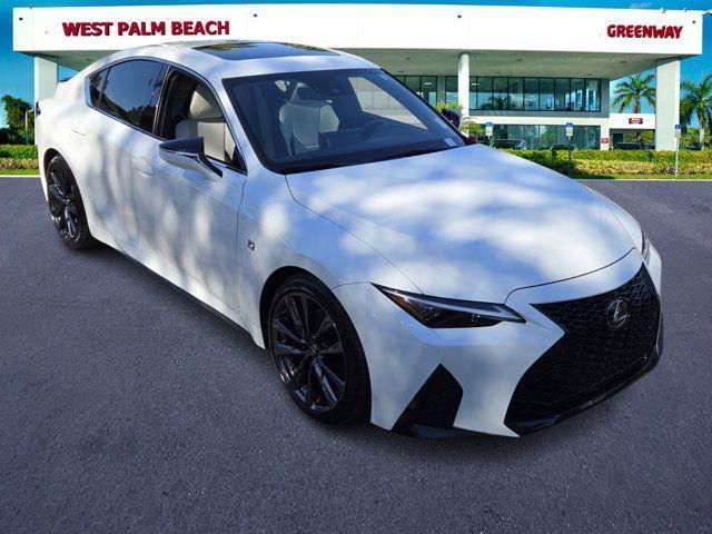 used 2022 Lexus IS 350 car, priced at $38,888