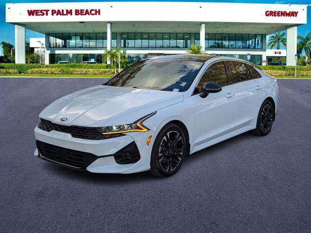 used 2021 Kia K5 car, priced at $17,488