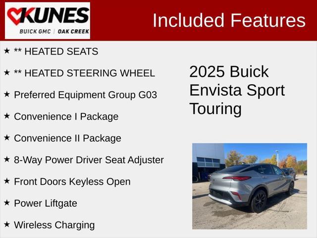 new 2025 Buick Envista car, priced at $28,355