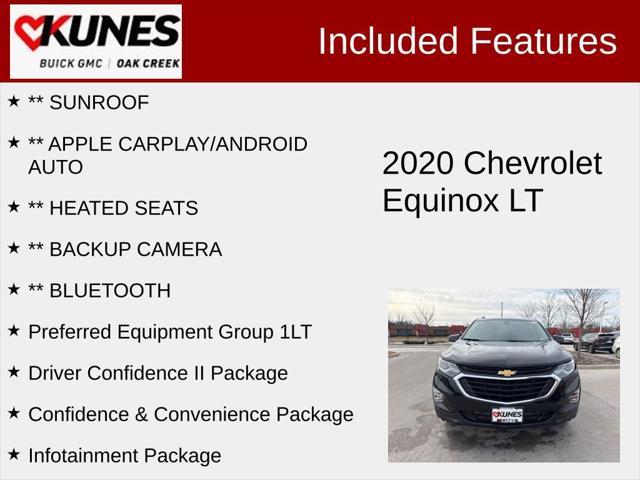 used 2020 Chevrolet Equinox car, priced at $19,566