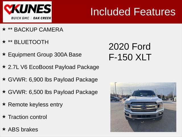 used 2020 Ford F-150 car, priced at $27,855