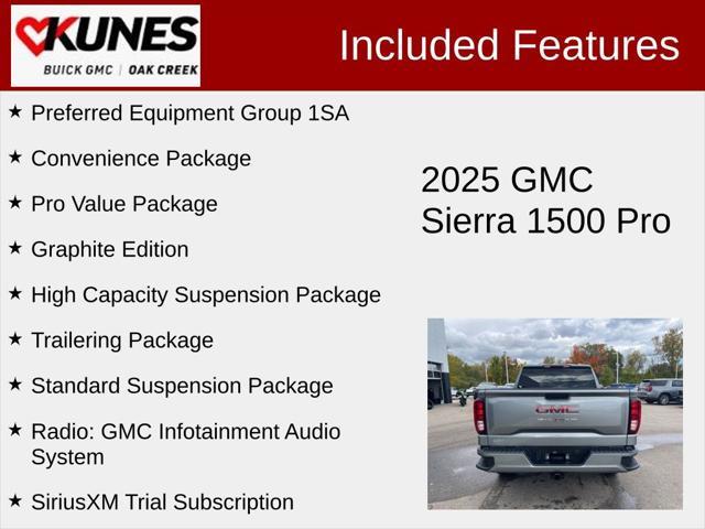 new 2025 GMC Sierra 1500 car, priced at $44,778