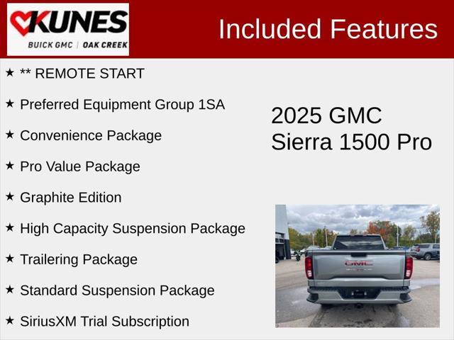 new 2025 GMC Sierra 1500 car, priced at $49,369