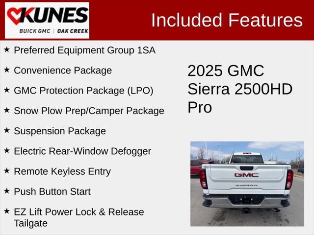 new 2025 GMC Sierra 2500 car, priced at $50,700
