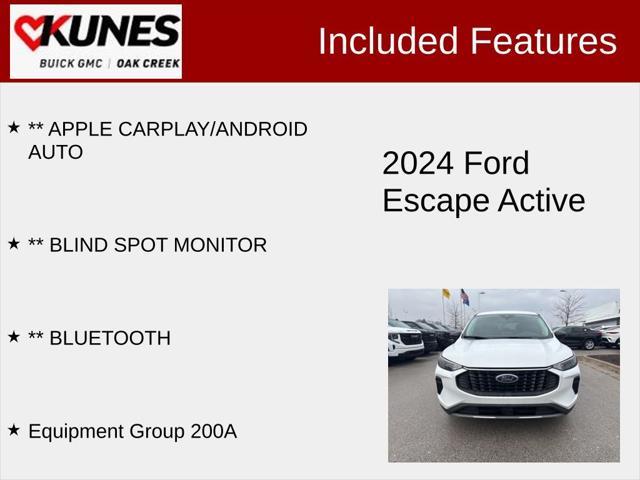 used 2024 Ford Escape car, priced at $25,792