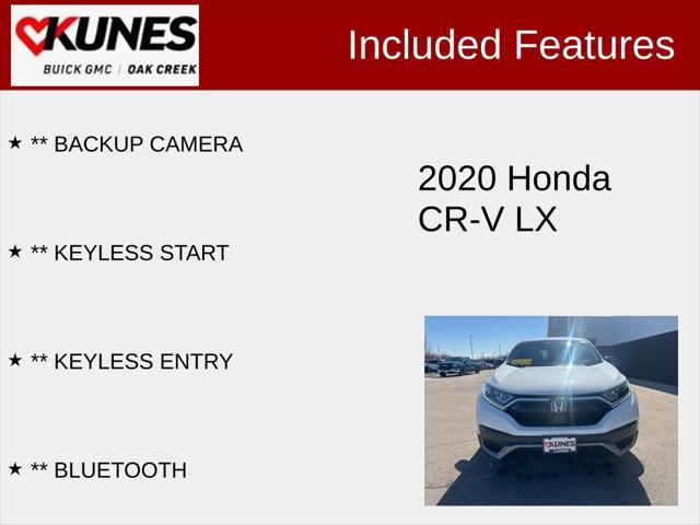 used 2020 Honda CR-V car, priced at $21,992