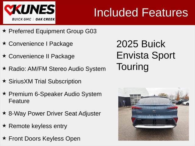 new 2025 Buick Envista car, priced at $27,221