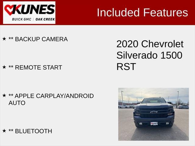 used 2020 Chevrolet Silverado 1500 car, priced at $28,123