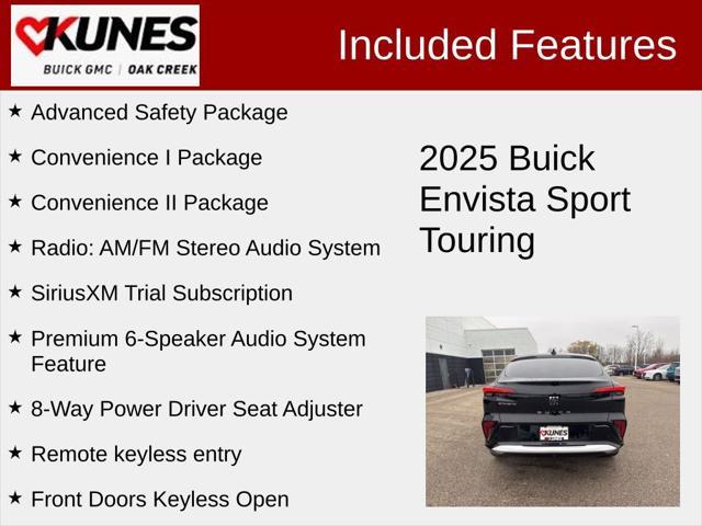 new 2025 Buick Envista car, priced at $28,082