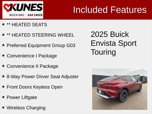 new 2025 Buick Envista car, priced at $28,355