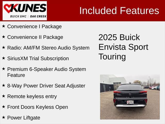 new 2025 Buick Envista car, priced at $27,433