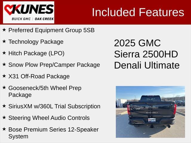 new 2025 GMC Sierra 2500 car, priced at $94,487