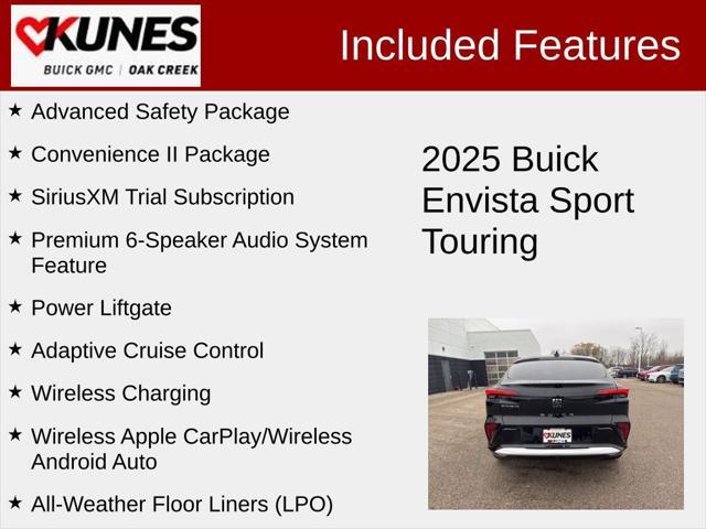 new 2025 Buick Envista car, priced at $27,216