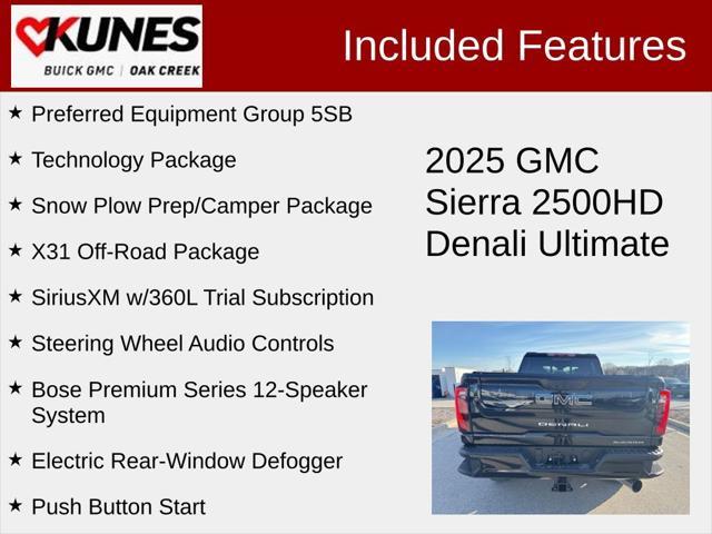 new 2025 GMC Sierra 2500 car, priced at $99,760