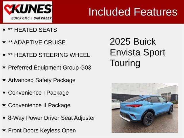 new 2025 Buick Envista car, priced at $29,025