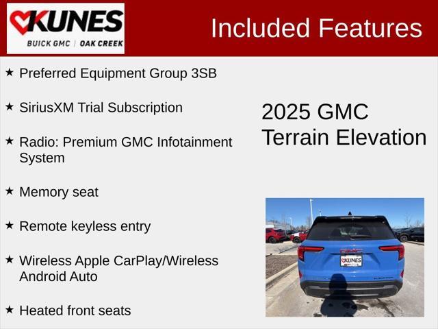 new 2025 GMC Terrain car, priced at $34,385