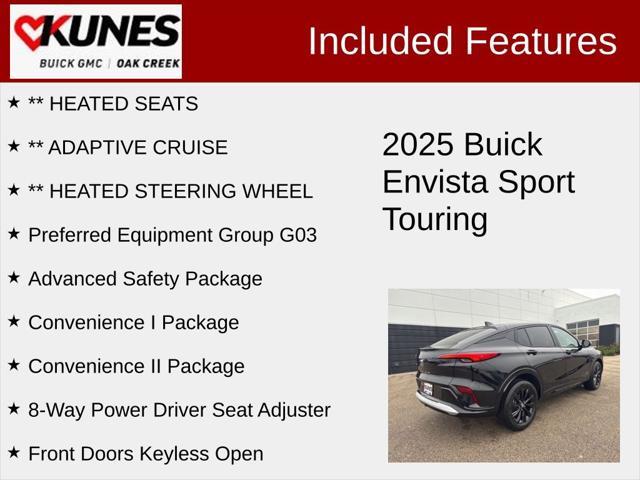 new 2025 Buick Envista car, priced at $29,025