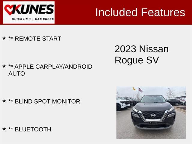 used 2023 Nissan Rogue car, priced at $22,996