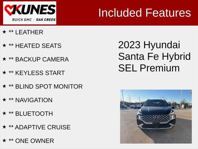 used 2023 Hyundai Santa Fe car, priced at $31,376