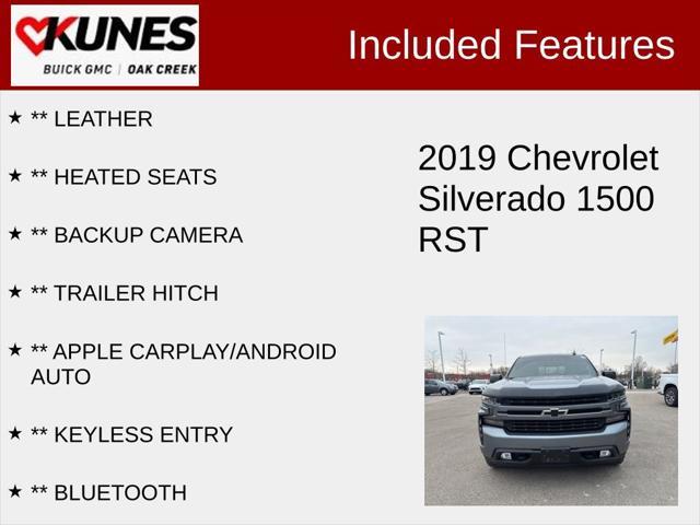 used 2019 Chevrolet Silverado 1500 car, priced at $31,625