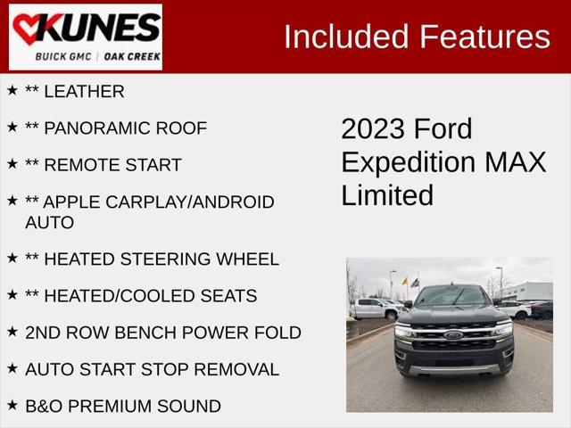 used 2023 Ford Expedition car, priced at $47,868