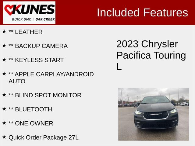 used 2023 Chrysler Pacifica car, priced at $24,397