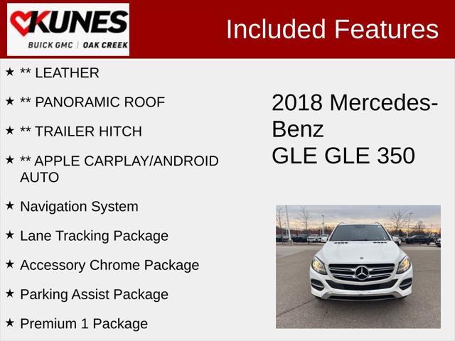 used 2018 Mercedes-Benz GLE 350 car, priced at $25,816