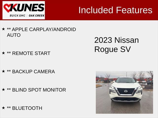 used 2023 Nissan Rogue car, priced at $23,024