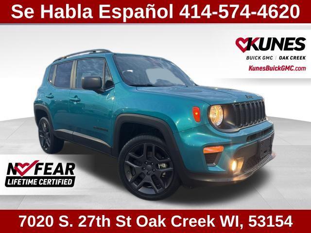 used 2021 Jeep Renegade car, priced at $20,759