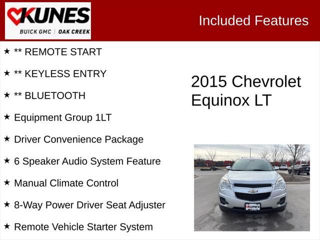 used 2015 Chevrolet Equinox car, priced at $9,891