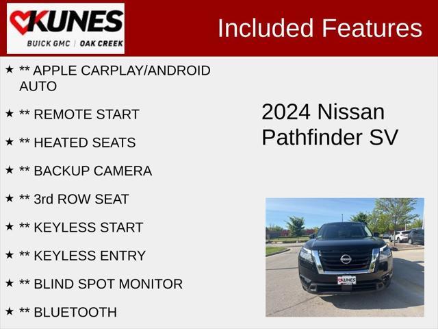 used 2024 Nissan Pathfinder car, priced at $34,734