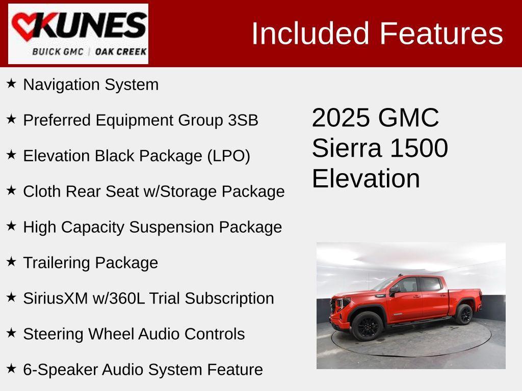 new 2025 GMC Sierra 1500 car, priced at $52,526
