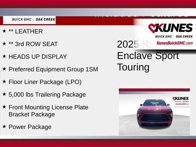 new 2025 Buick Enclave car, priced at $54,427