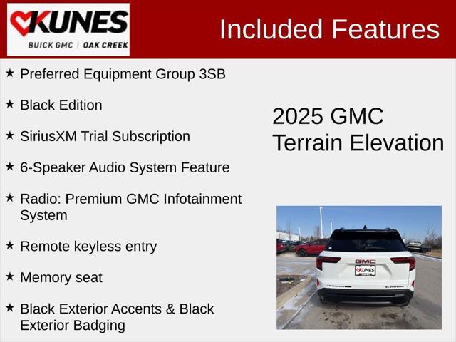 new 2025 GMC Terrain car, priced at $33,261