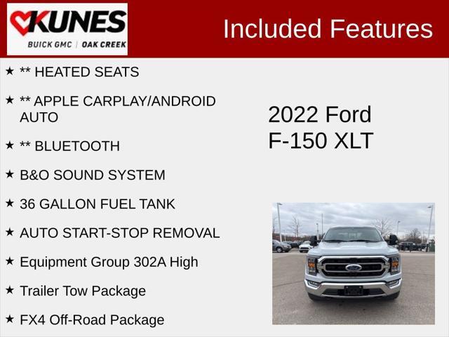 used 2022 Ford F-150 car, priced at $33,456