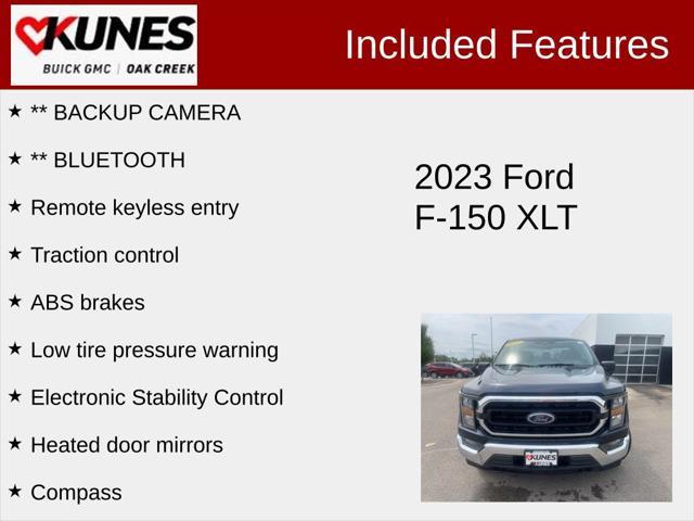 used 2023 Ford F-150 car, priced at $37,392