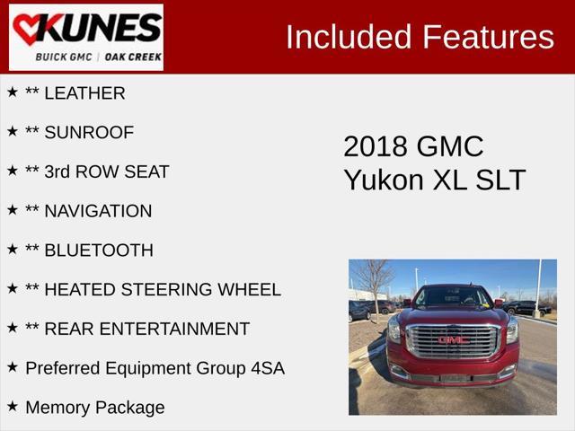 used 2018 GMC Yukon XL car, priced at $29,112