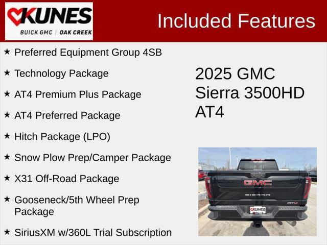 new 2025 GMC Sierra 3500 car, priced at $91,021