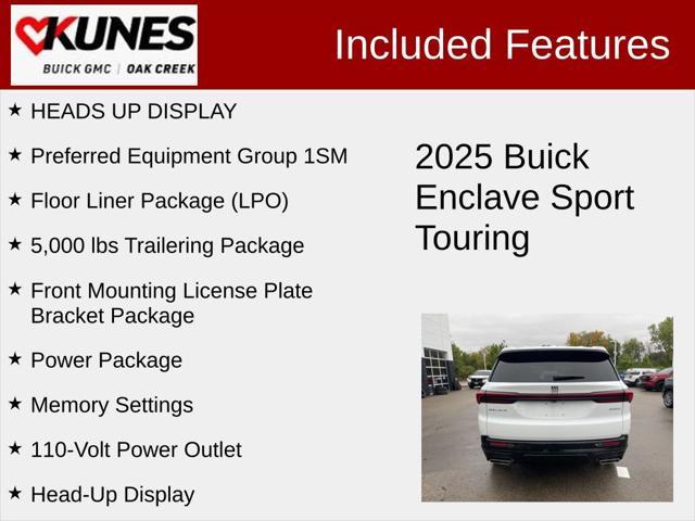 new 2025 Buick Enclave car, priced at $51,888