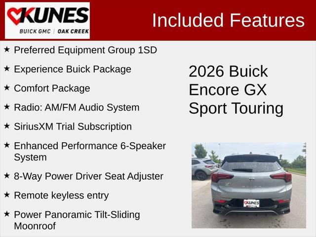 new 2026 Buick Encore GX car, priced at $31,049
