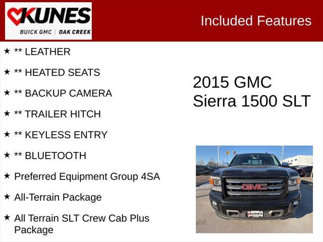 used 2015 GMC Sierra 1500 car, priced at $22,995